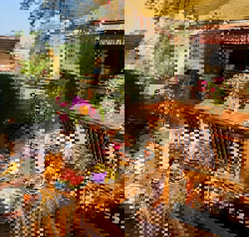 Breakfast at Villa Katwe