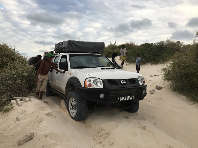 Off-road driving in Madagascar